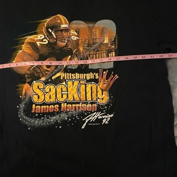 pittsburg Steelers James Harrison XL Tee - Picture 3 of 4
